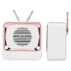 TV Shaped BT Speaker Wireless Lightweight Portable Mini Classic Style