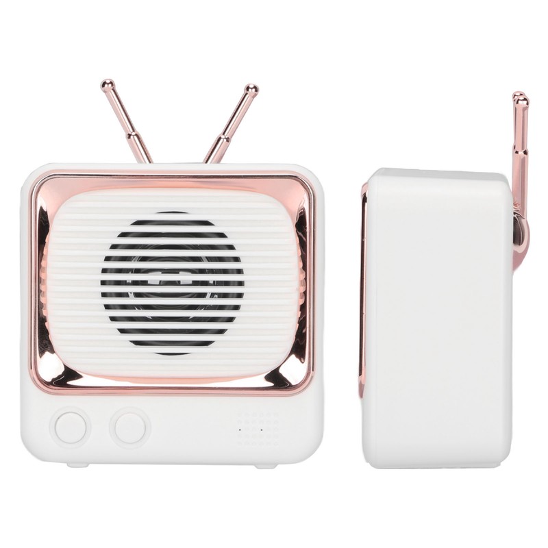 TV Shaped BT Speaker Wireless Lightweight Portable Mini Classic Style