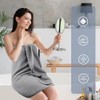Polyte Set de 6 Toallas de Baño Microfibra Waffle Secado