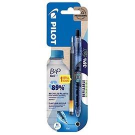 Pilot Pen 2719701BM B2P Bottle to Pen Refillable with Refill Black