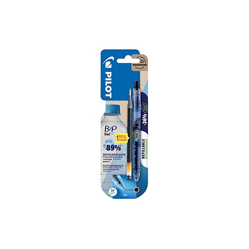 Pilot Pen 2719701BM B2P Bottle to Pen Refillable with Refill