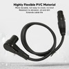 XLR to XLR Cable Elbow Male to Straight Female HiFi