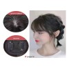 Flequillo Copete Postizo De Cabello Natural 3d Con Clip