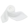 corciova White 35 x 35 Solid Color Square Silk Like