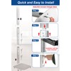 Haturi Vacuum Stand, Dyson Vacuum Holder and Metal Storage Bracket,
