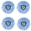 WANGCL 4 Pack Spin Mop Replacement Head for O-Cedar EasyWring