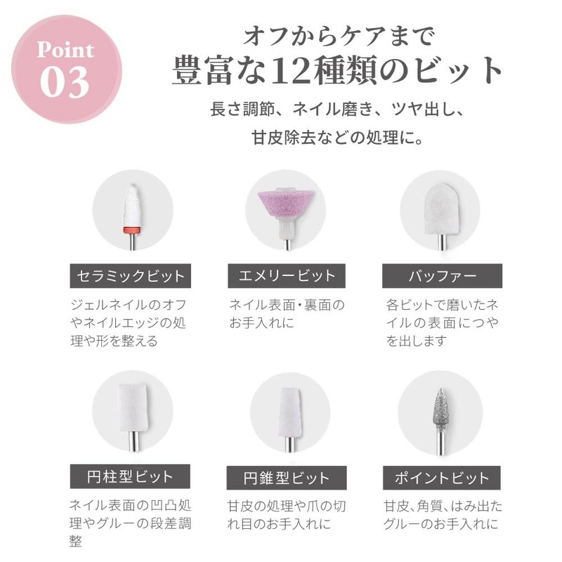 【Supervised by a Current Nail Artist】Iris Candy Professional Nail Machine,