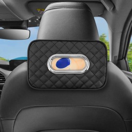 PU Leather Tissue Box Napkin Holder Sun Visor Hanging Storage Box Car Tissue Box Car Sun Visor Tissue Box Holder LG-Q091color: Beige
