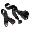 3 Point Car Seat Belt Polyester Steel ABS Auto Scaling