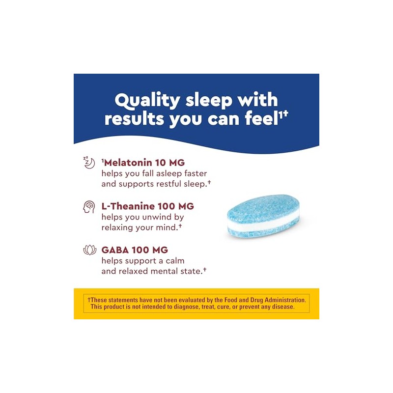 Nature Made Wellblends Sleep Longer, 35 tabletas de tres capas