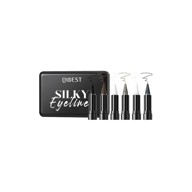 6 Colors Eyeliner Pen Set, Gel Eyeliner Shadow Pencil, Matte