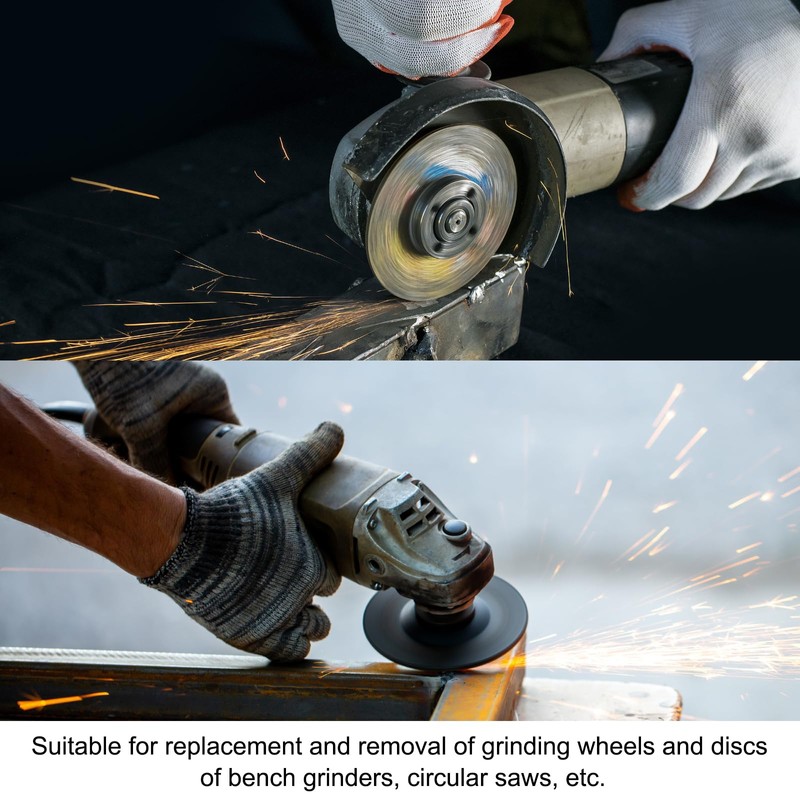 sourcing map Angle Grinder Wrench 0.4"-1.6"(10-40mm) Range Universal Adjustable Lock