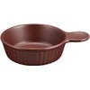 Reddish Brown One-Handed Ajillo Ajillo Pot, Diameter 5.9 inches (15