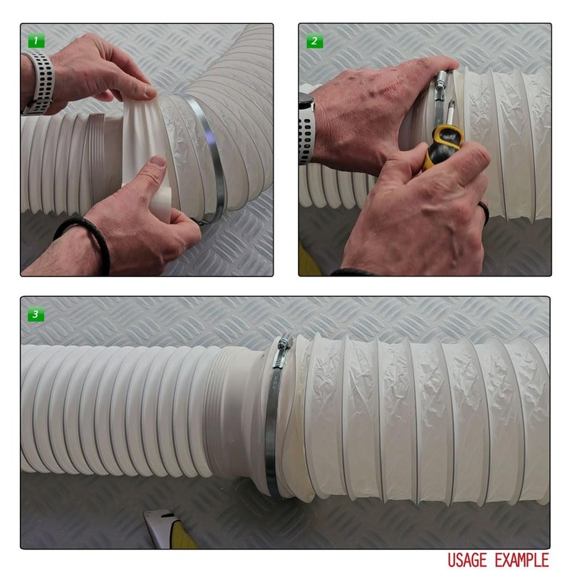 150mm / 6 inch Warm Air Exhaust Kit - Air