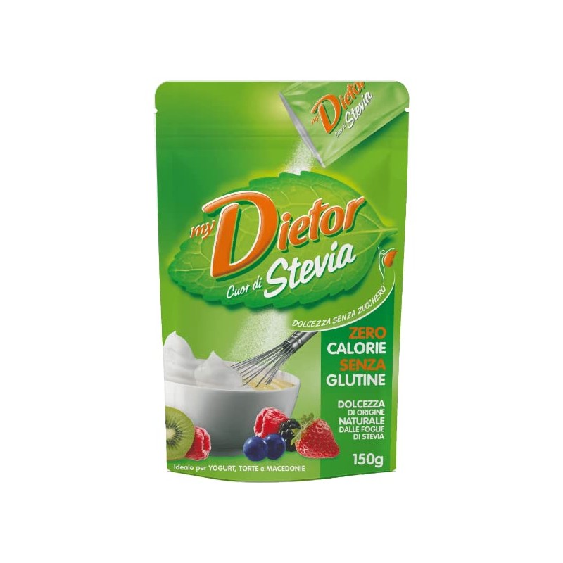 Dietor - MyDietor Cuor di Stevia Dolcificante Naturale Sfuso con