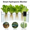 Kactoily Smart 4-in-1 WiFi Hydroponic Monitor, pH EC TDS Temp