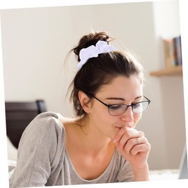 Vaguelly 10Pcs Elastic Hair Ties Soft and Stretchy Bands for Ponytails and Buns Lightweight Design for Daily Use for Women