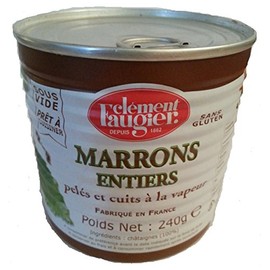 Clement Faugier Whole Peeled French Chestnuts, 230 g