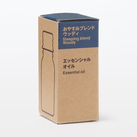 MUJI 83484514 Woody Essential Oil Night Blend 0.4 fl oz (10 ml)