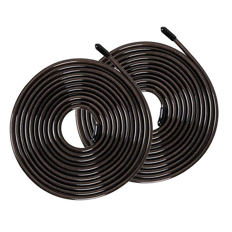 2 Pcs Jump Rope Spare Cable 300cm Length Skipping Rope