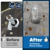 Pearwow PVC Vent Termination Cap, 1 Pcs Roof Vent Cap