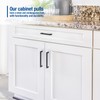 JOY DECOR 10 Pack Cabinet Handles, Black Cabinet Pulls, 5