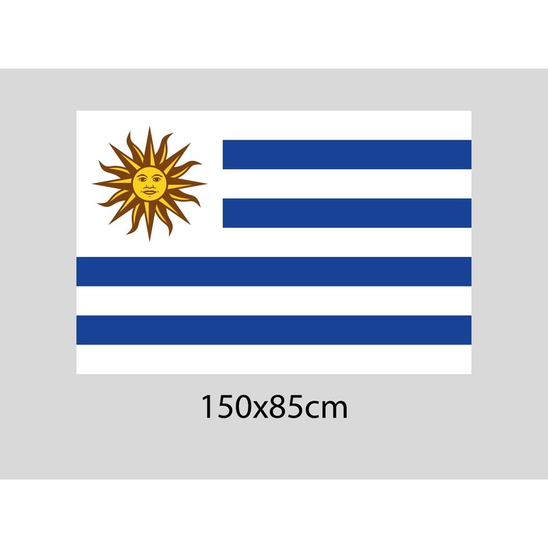 OEDIM Uruguay Flag | 5ft x 33in | Reinforced and