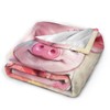 Pig Blanket Cute Pink Pig Fleece Throw Blanket Toddler Fuzzy