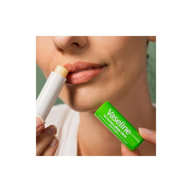 Vaseline- Lip Therapy Aloe Fresh - Bálsamo labial hidratante en