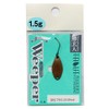 NORIES 4925 Brown Cricket Spoon, Trout Genjin, Weeper, 0.06 oz