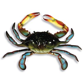 Charlotte International Large Replica Chesapeake Bay Blue Crab Wall Decor
