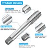sourcing map Tap and Drill Bit Set, 1pcs 5/8-11 UNC