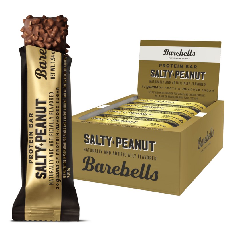 Barebells Protein Bar Salty Peanut 12 Bars Barebell Bar