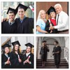 Hkyiowdp 2025 Improved Graduation Hat with Tassels, Black Graduation Hat,