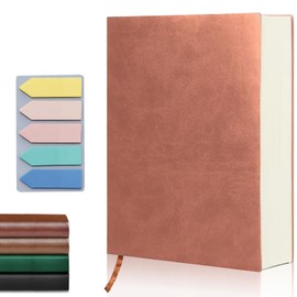 Cuaderno Tapa Dura de Papel Blanco A5,cuaderno de tapa dura,Cuaderno de bocetos en blanco de 360 hojas/720 páginas,tapa dura de piel,para bocetos, dibujos, Escribir (rosa)