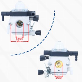 ALRACALL MM55 Carburetor Fits for Sthil MM55 MM55C Tiller String Trimmer Parts Replaces for 4601 120 0600 for Zama C1Q-S202A C1Q-S202 with Air Filter