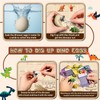 KIDS KING Dinosaur Eggs Excavation Kit - 12 Unique Eggs