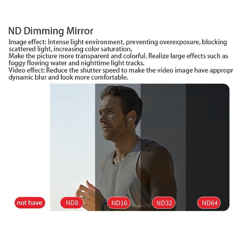 CCYLEZ External Macro Lens for Osmo Pocket 3, HD Coating