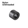 sourcing map Nylon Round Spacer Washer 4.2mm ID 7mm OD