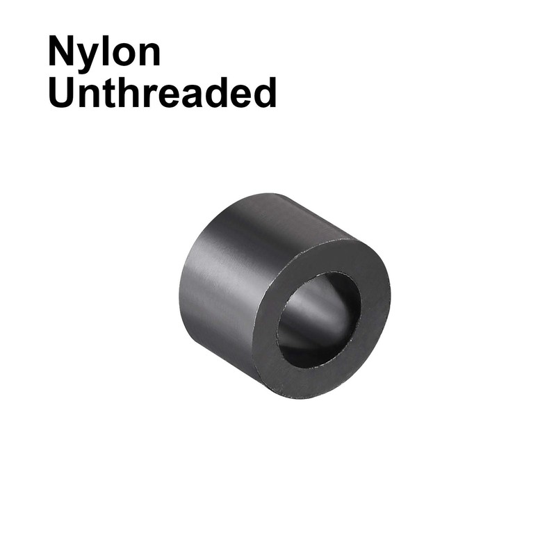sourcing map Nylon Round Spacer Washer 4.2mm ID 7mm OD