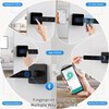 Fingerprint Door Lock-Smart Door knob, Biometric Door Lock, with App/Code/Backup