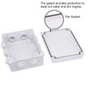 Zulkit Project Box ABS Plastic IP65 Waterproof Dustproof Electrical Junction