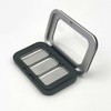 [Lungs_62] Magnet Empty Palette Tin Case 3-Panel Eyeshadow Palette (46368845) / [룽스_62]마그넷 공팔레트 틴케이스 아이섀도우공용기 3구 (46368845)