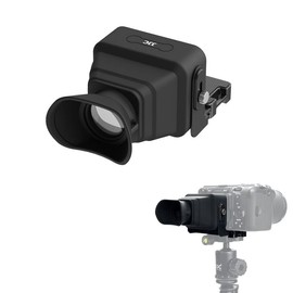 JJC Camera LCD Viewfinder Hood Loupe with Base Plate Kit for SONY FX30 FX3 Cameras, 3X Magnification Magnifier Camera Screen Viewfinder Sunshade Hood