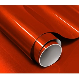 VViViD ColorFusion PPF by VViViD, Gloss Evil Red Dry Apply PPF Vinyl Car Wrap Roll 6ft x 5ft