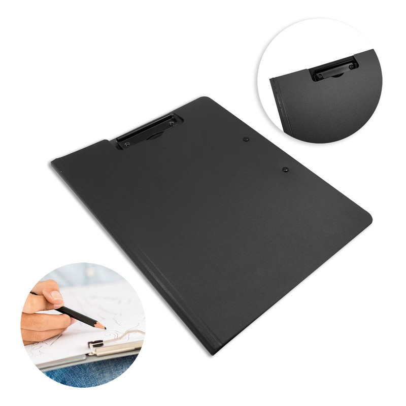 souG 4 Pcs Foldable Clipboard, 360 Degree Cover Clipboard File