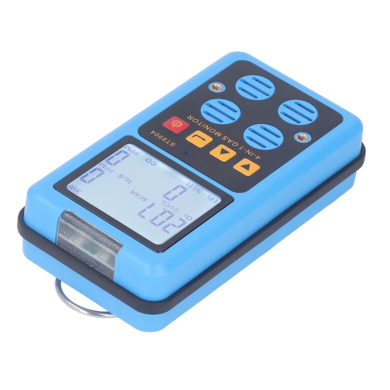 Gas Monitor 4 in 1 CO H2S O2 LEL Accurate