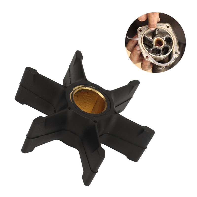 Water Pump Impeller 396809 6 Blade Outboard Engine Pump Impeller