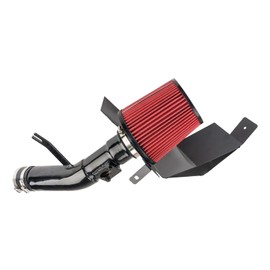 PHILTOP Cold Air Intake System Aluminum Polished High Flow Replacement for Civic 1.5L L4 （Not Fit Si models）, High Performance Filter