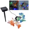 Solar Light String 12 LED IP44 Waterproof Colorful Butterflies Lamp